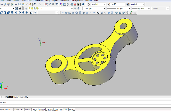 How to Design Control Arm With AutoCAD – AutoCAD Tutorial