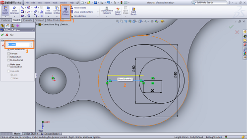 Design Control Arm With Solidworks