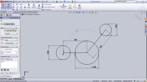 Design Control Arm With Solidworks,