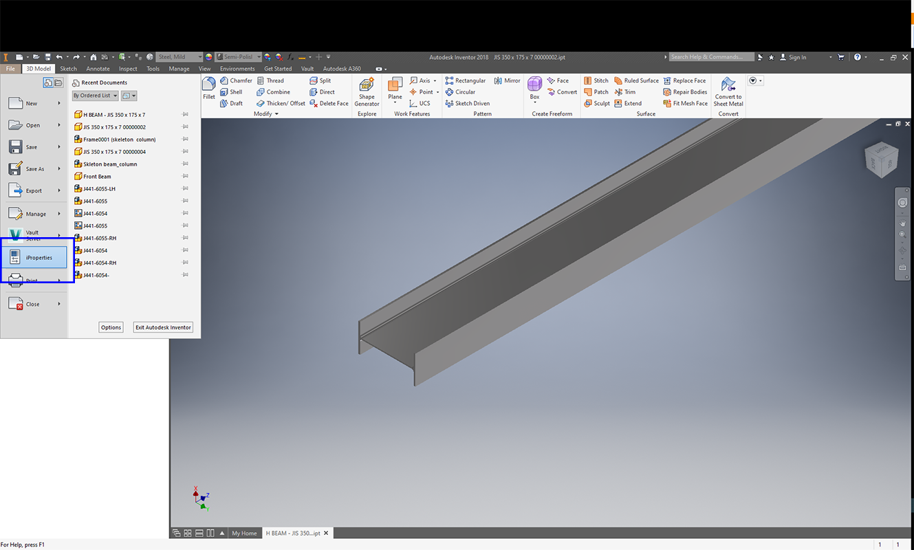How To Calculate Weight In Autodesk Inventor Autodesk Inventor Tutorial